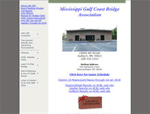 Tablet Screenshot of gulfcoastbridge.bridgesite.org