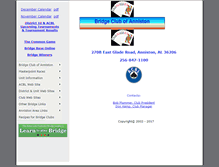 Tablet Screenshot of annistonbridge.bridgesite.org